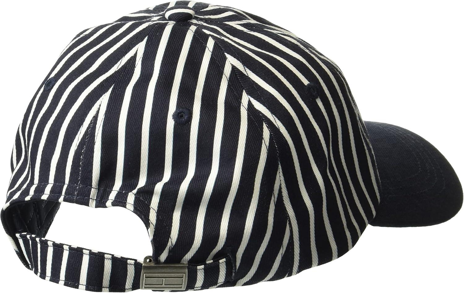 imageTommy Hilfiger Mens Cotton Logo Adjustable Baseball CapHilfiger Navy