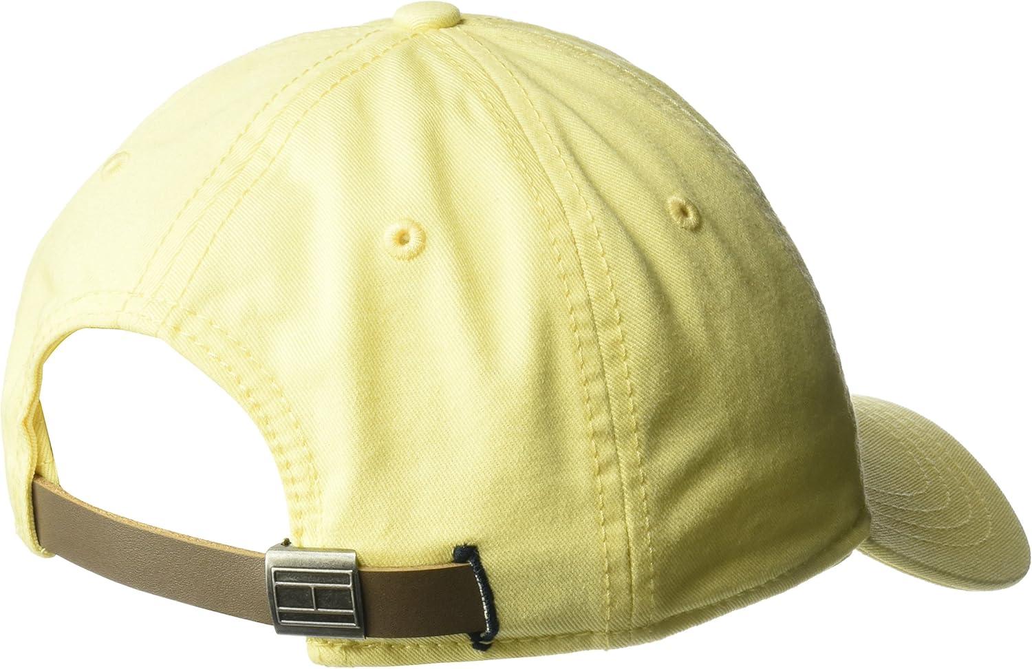 imageTommy Hilfiger Mens Cotton Logo Adjustable Baseball CapLimelight