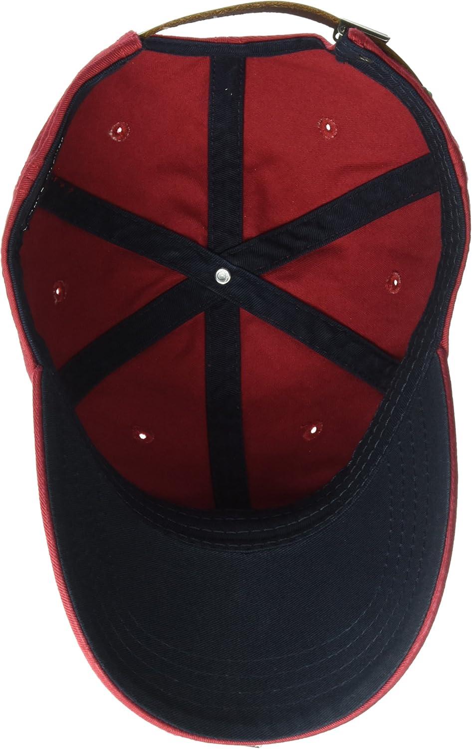 imageTommy Hilfiger Mens Cotton Logo Adjustable Baseball CapTommy Red