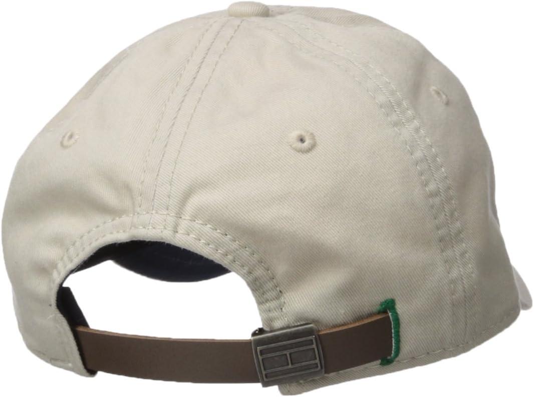 imageTommy Hilfiger Mens Cotton Logo Adjustable Baseball CapTommy Stone