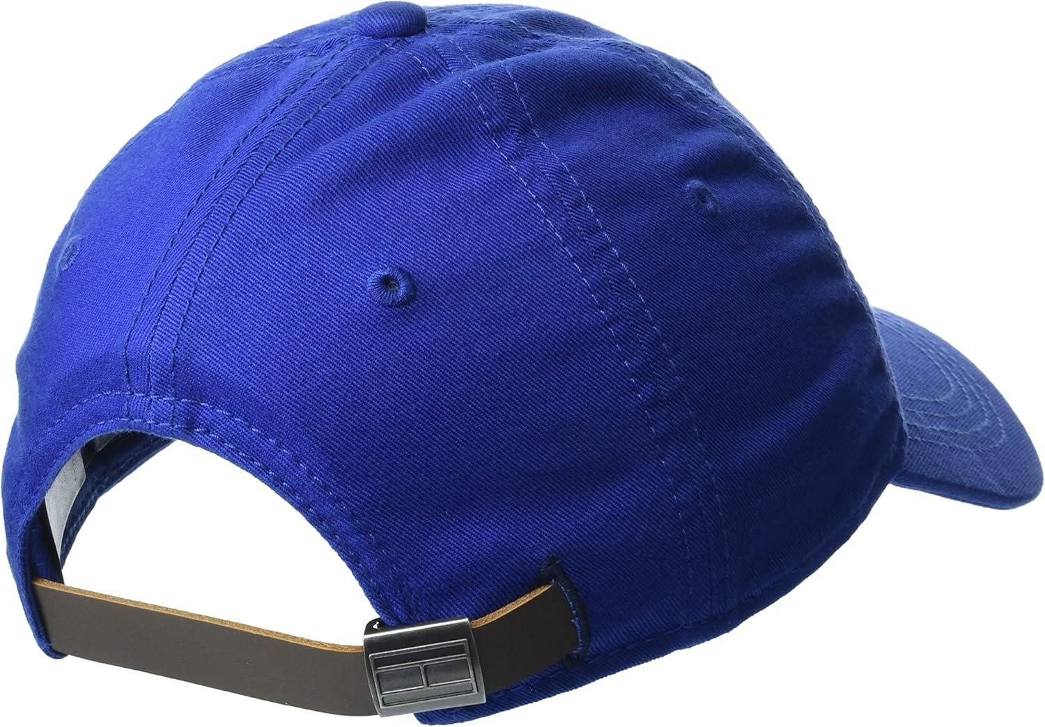 imageTommy Hilfiger Mens Cotton Logo Adjustable Baseball CapWaterloo Blue