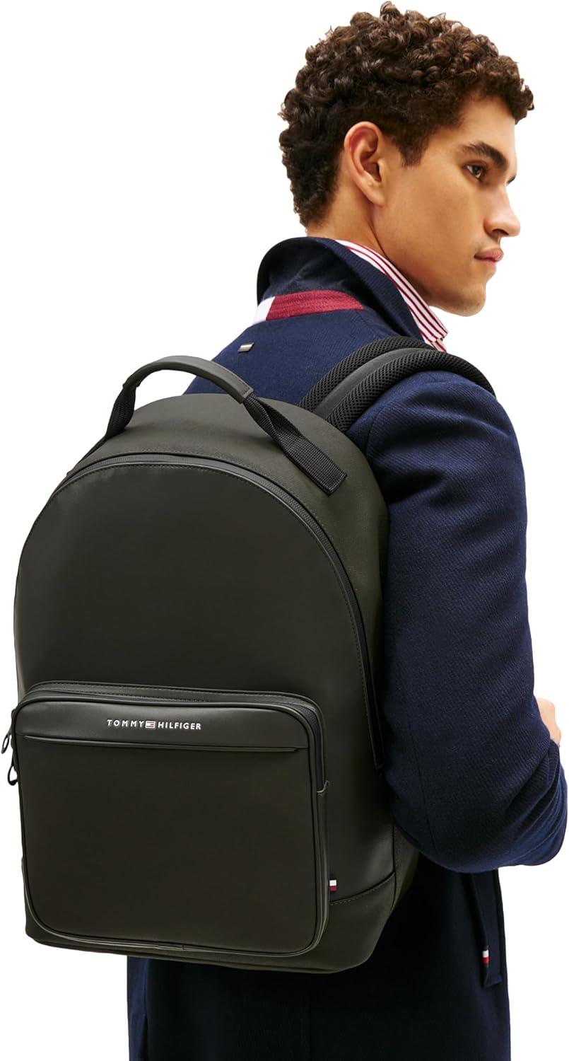imageTommy Hilfiger Mens Foundation Backpack DARK WOODLAND One SizeDark Woodland