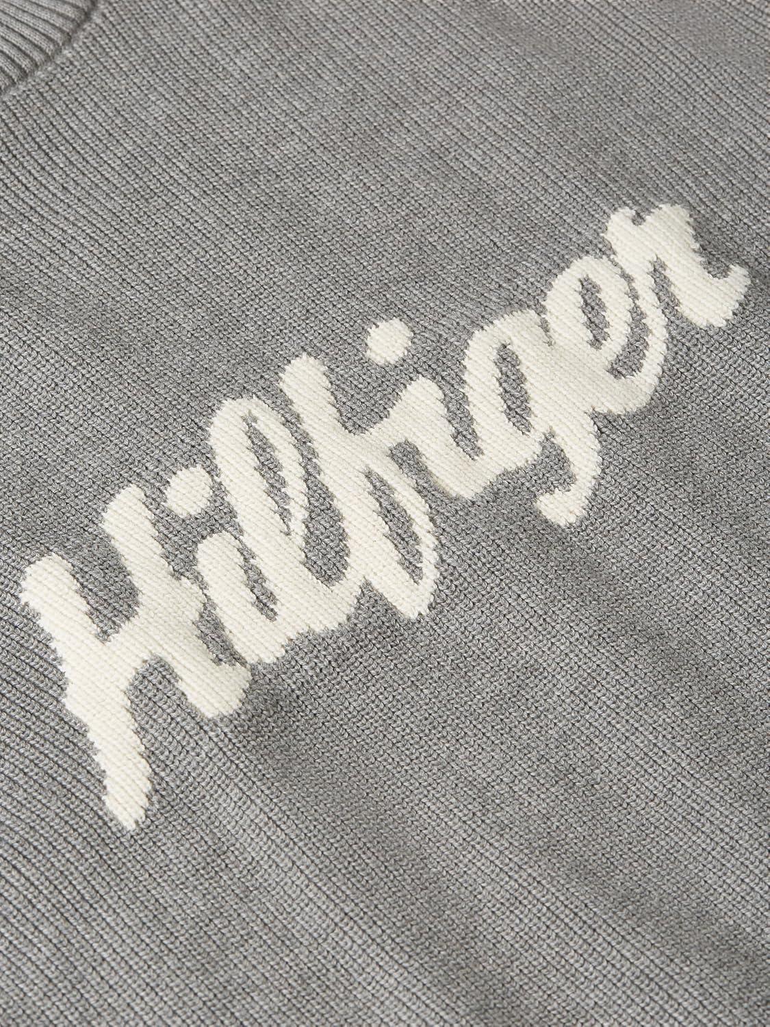 imageTommy Hilfiger Mens Graphic Cotton Crewneck Lightweight Sweater PulloverMedium Grey Heather