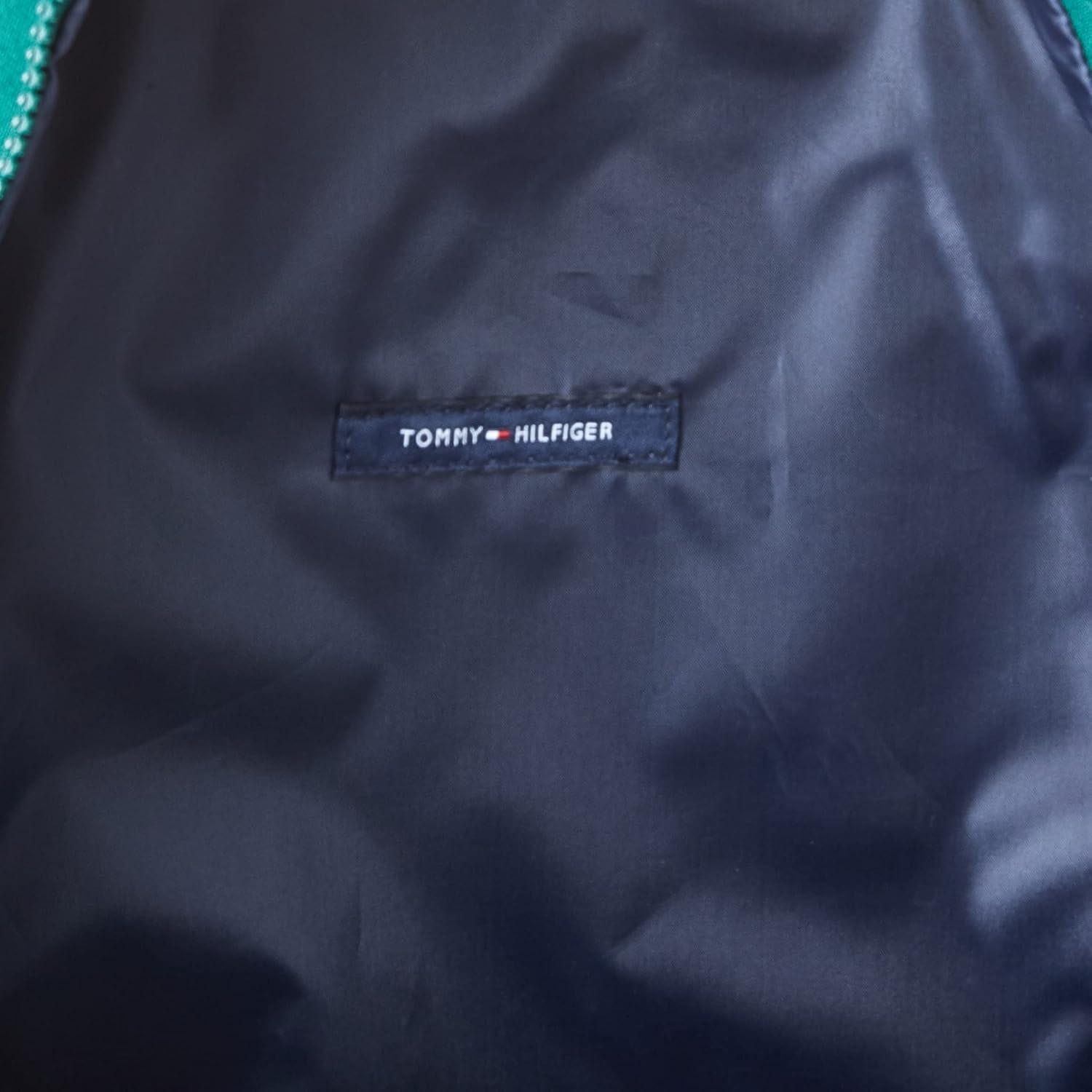 imageTommy Hilfiger Mens Jackson Canvas Backpack BlackAzure Lagoon