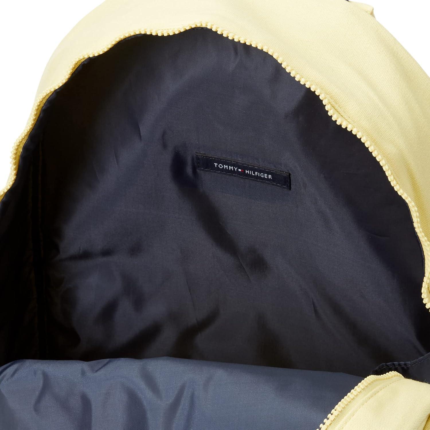 imageTommy Hilfiger Mens Jackson Canvas Backpack BlackCountry Yellow