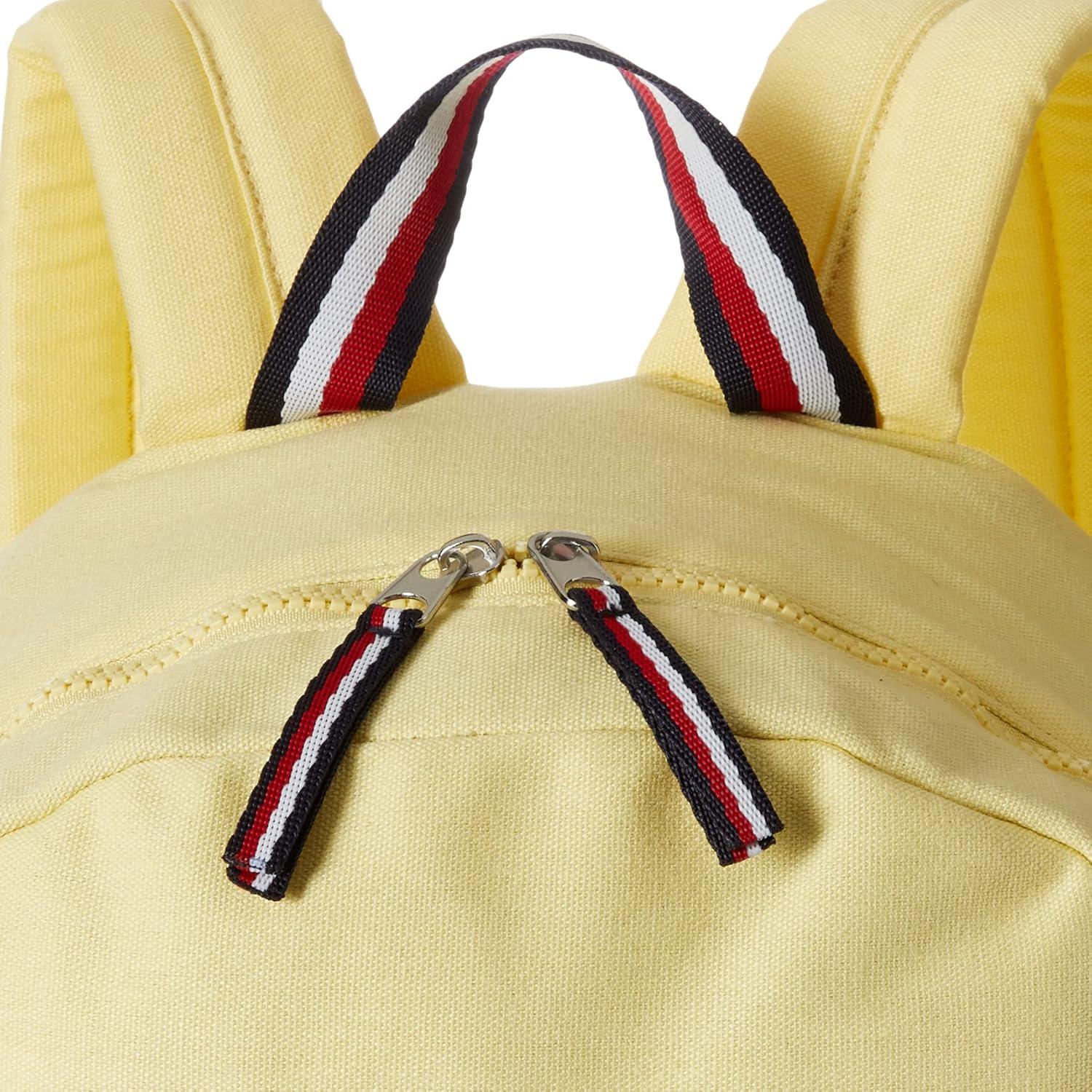 imageTommy Hilfiger Mens Jackson Canvas Backpack BlackCountry Yellow