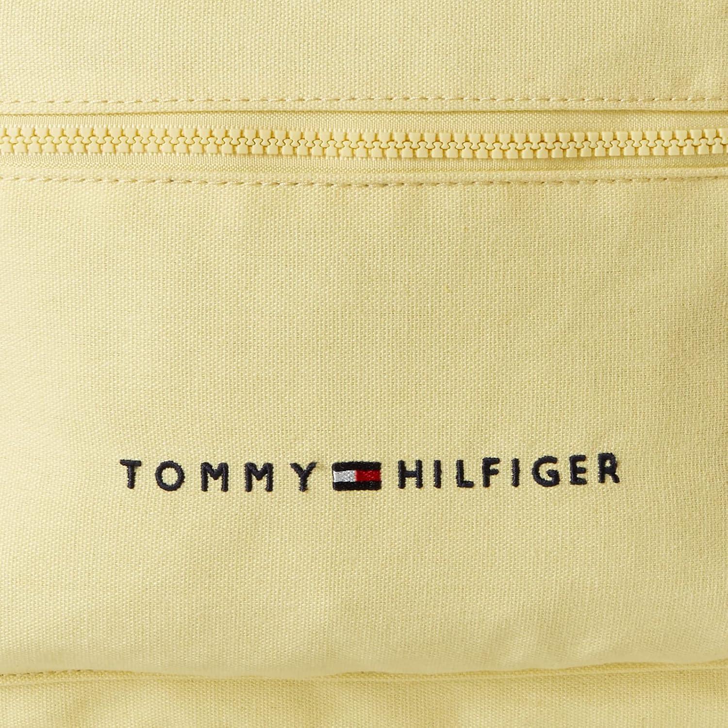 imageTommy Hilfiger Mens Jackson Canvas Backpack BlackCountry Yellow