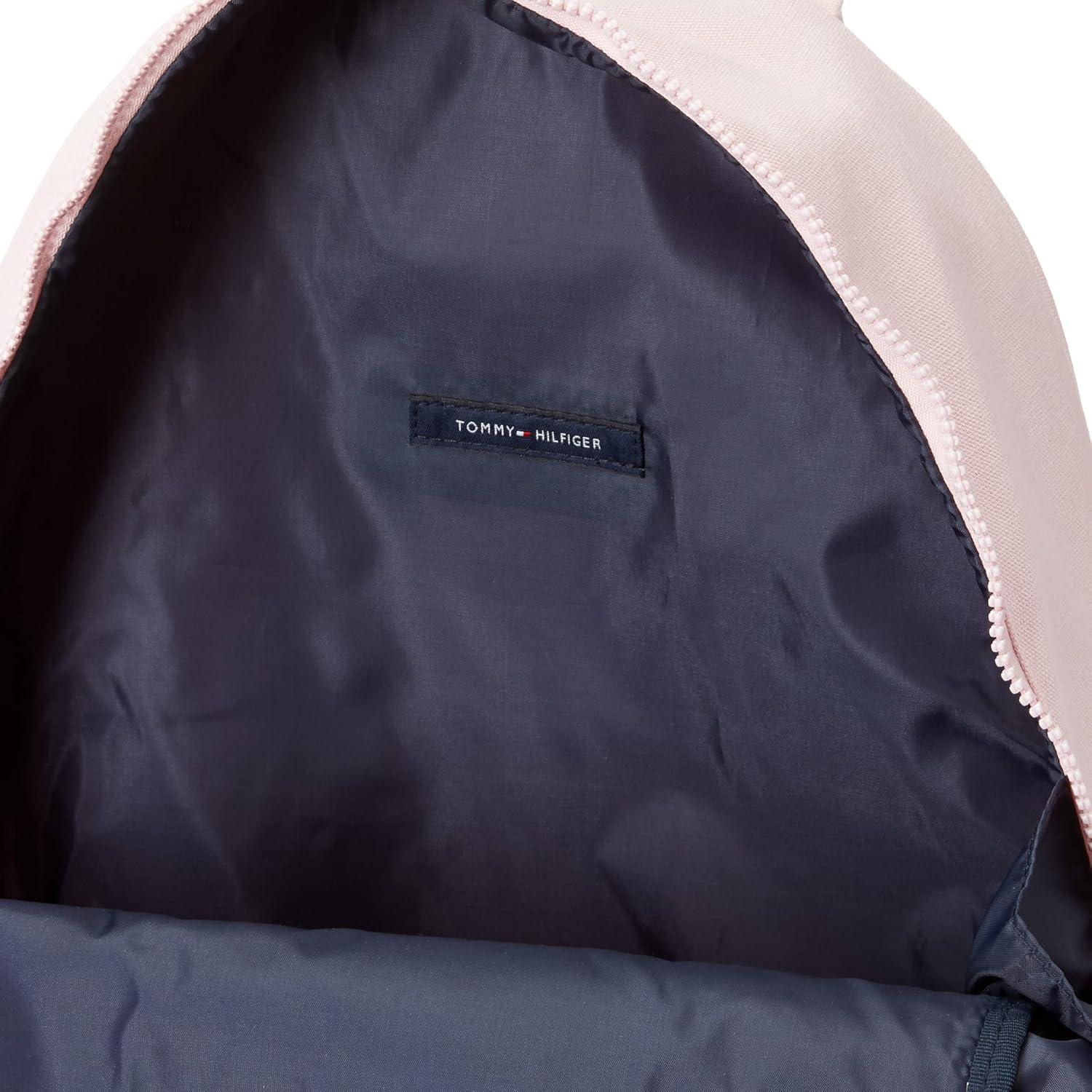 imageTommy Hilfiger Mens Jackson Canvas Backpack BlackLight Pink