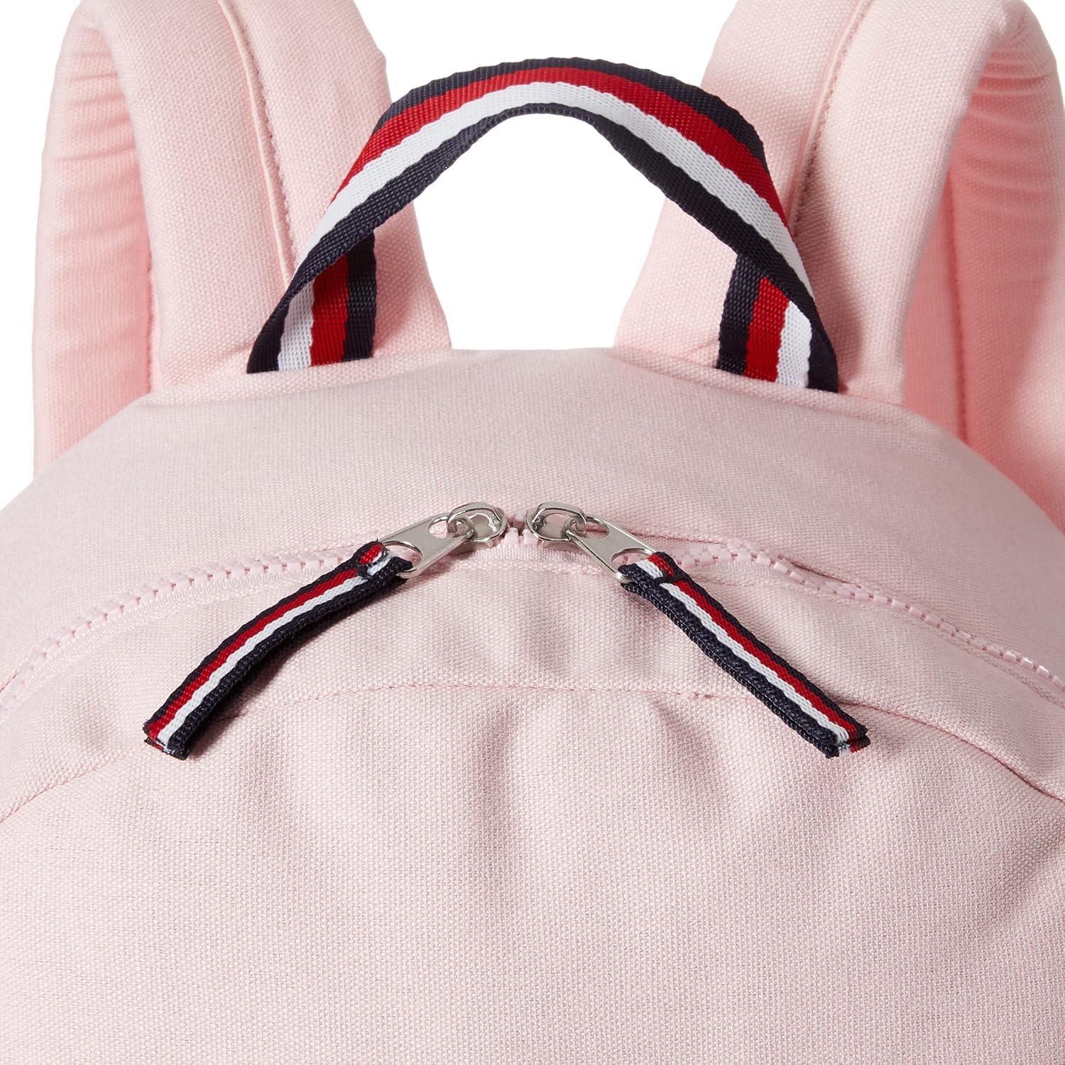 imageTommy Hilfiger Mens Jackson Canvas Backpack BlackLight Pink