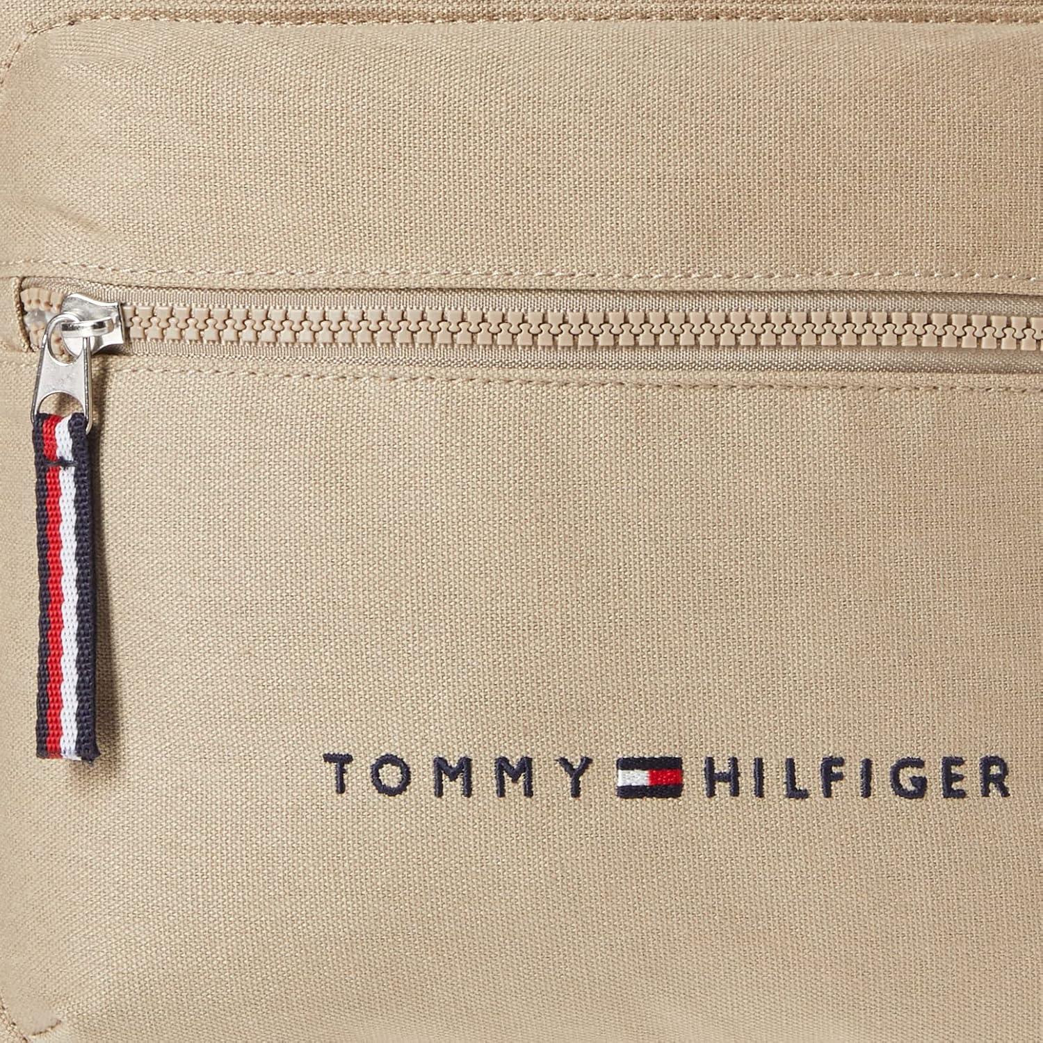 imageTommy Hilfiger Mens Jackson Canvas Backpack BlackSand Khaki