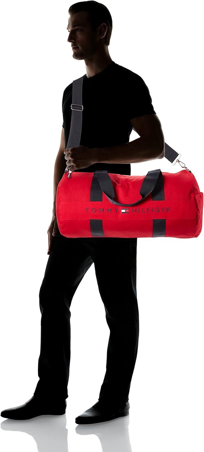 imageTommy Hilfiger Mens Jackson Duffle BagApple Red
