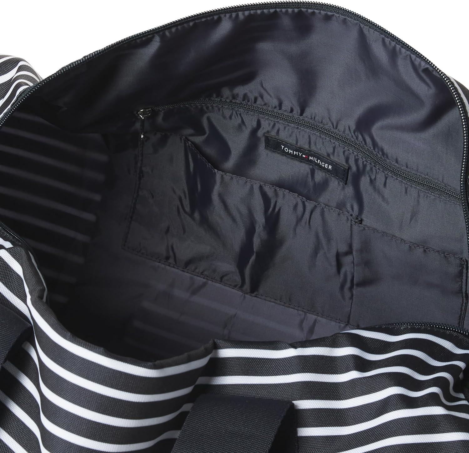 imageTommy Hilfiger Mens Jackson Duffle BagNavyWhite