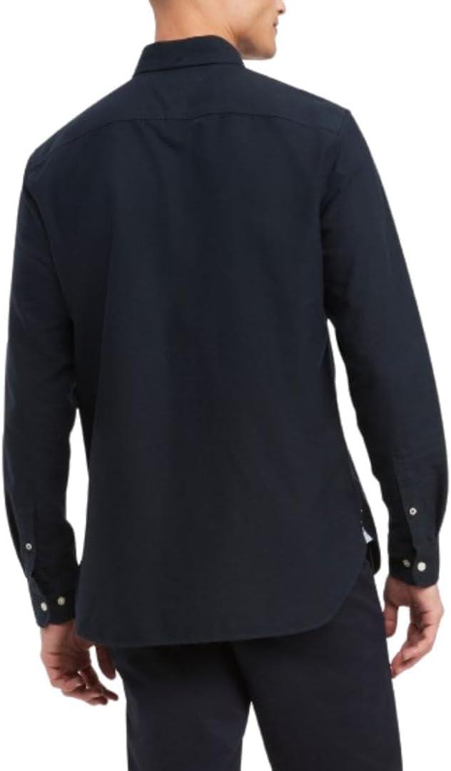 imageTommy Hilfiger Mens Long Sleeve Button Down Oxford Shirt in Regular FitDesert Sky
