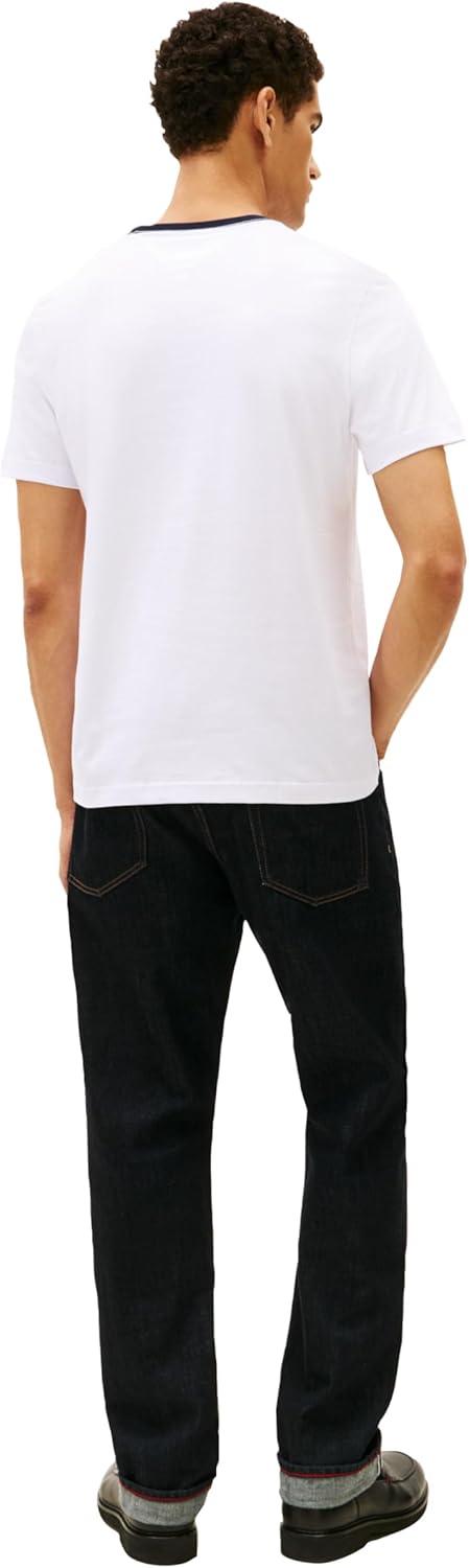 imageTommy Hilfiger Mens M Script Tino Ss TeeBright White