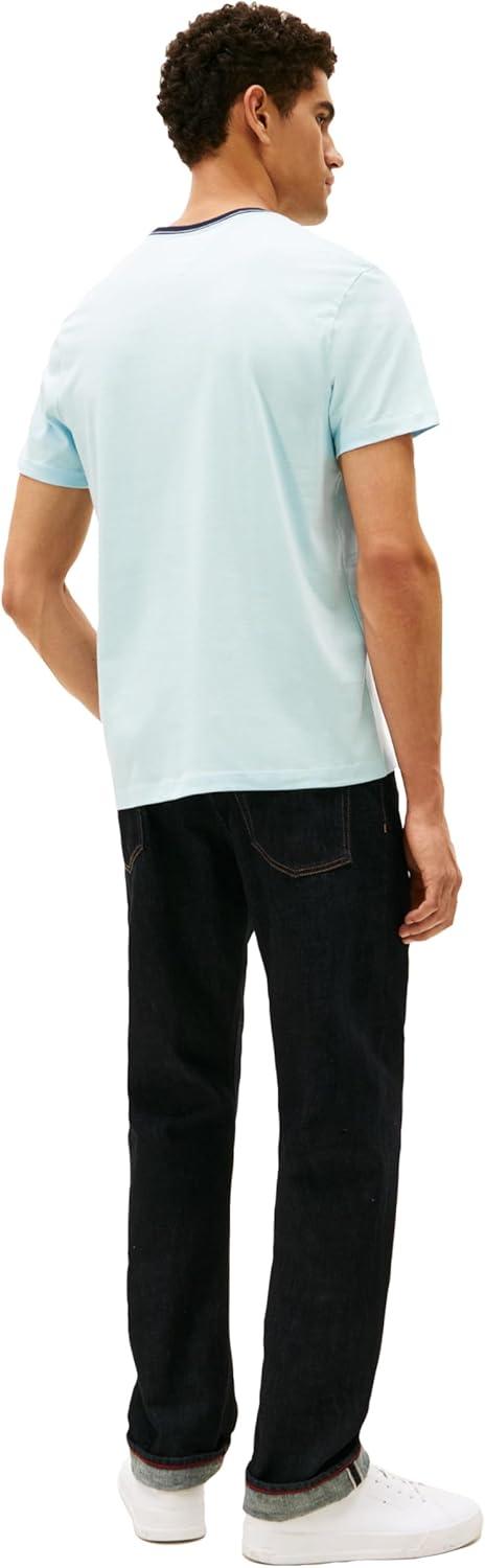 imageTommy Hilfiger Mens M Script Tino Ss TeeCorydalis Blue