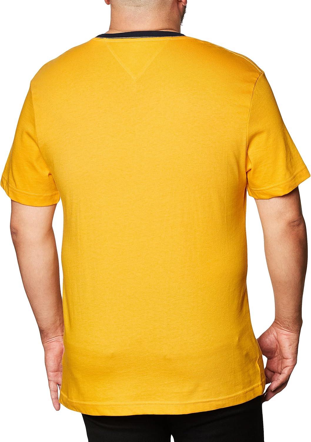 imageTommy Hilfiger Mens M Script Tino Ss TeeGolden Rodpt
