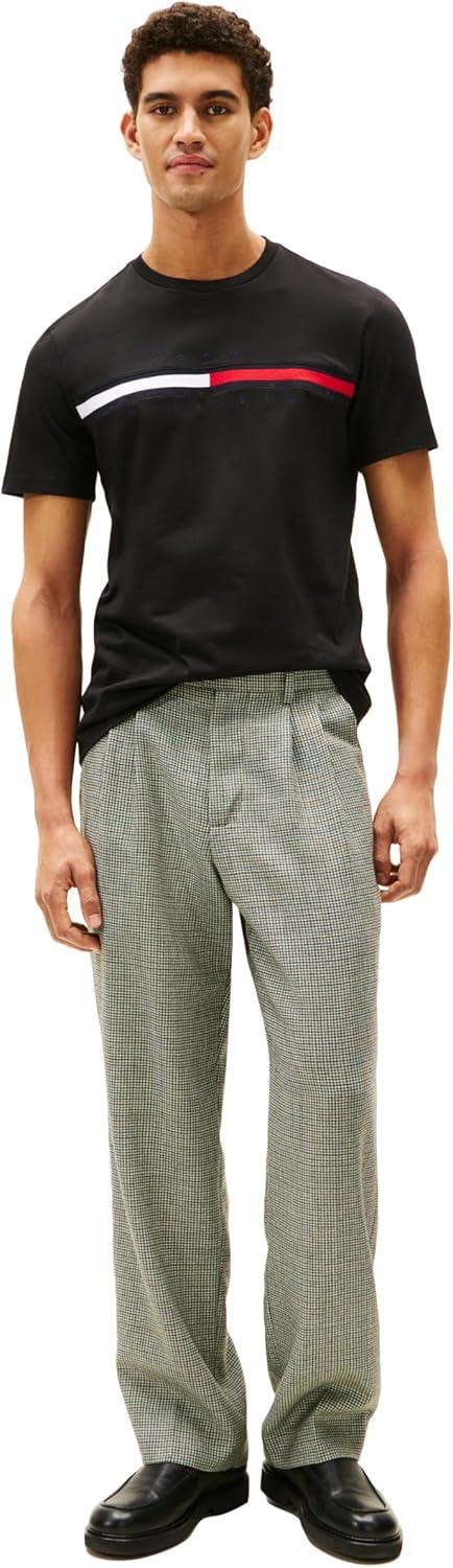 imageTommy Hilfiger Mens M Script Tino Ss TeeJet Black