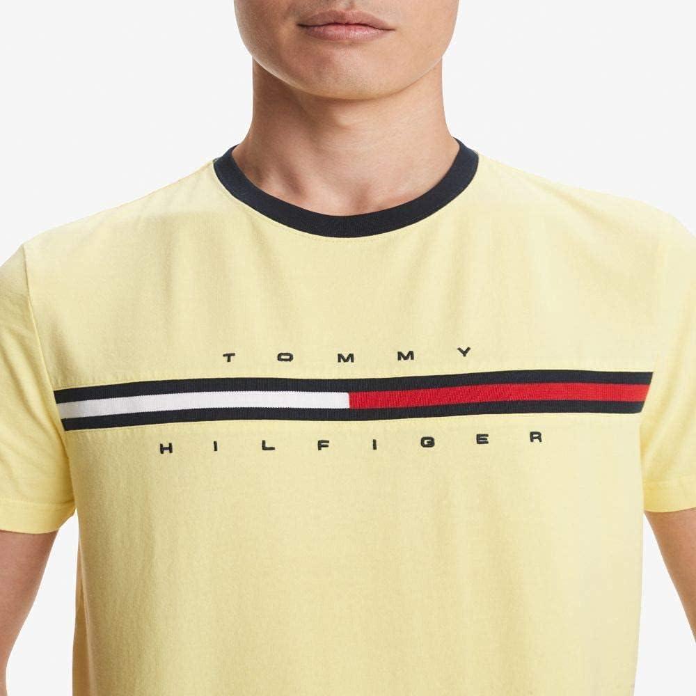 imageTommy Hilfiger Mens M Script Tino Ss TeeLimelight