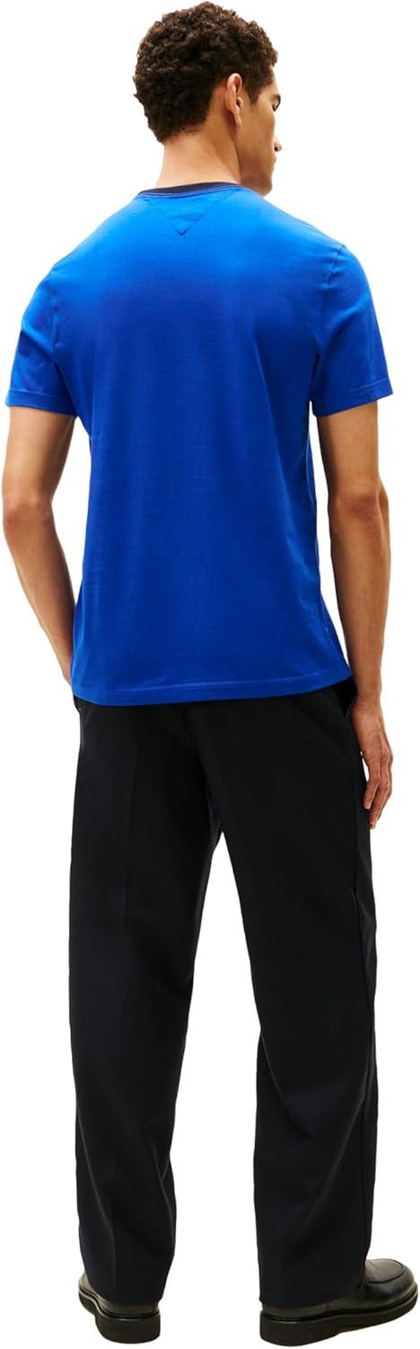 imageTommy Hilfiger Mens M Script Tino Ss TeeMazarine Bluep
