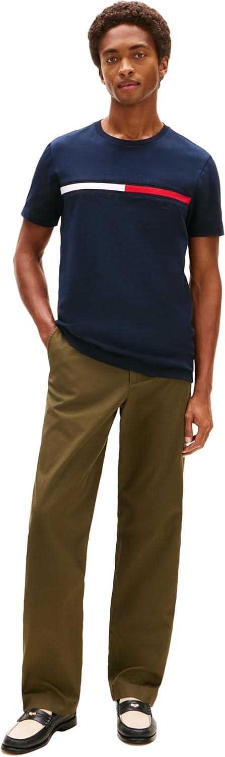 imageTommy Hilfiger Mens M Script Tino Ss TeeSky Captain