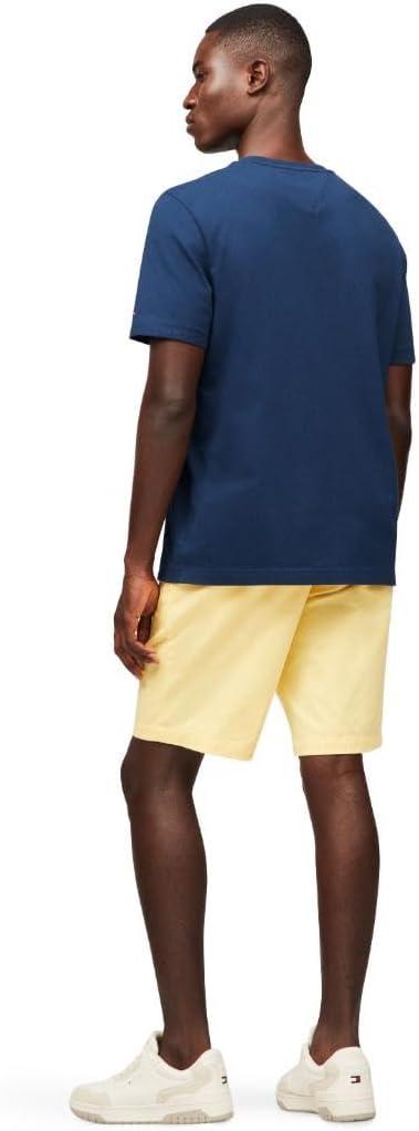 imageTommy Hilfiger Mens Short Sleeve Cotton Graphic TShirts with Photo Print DesignNight Sky