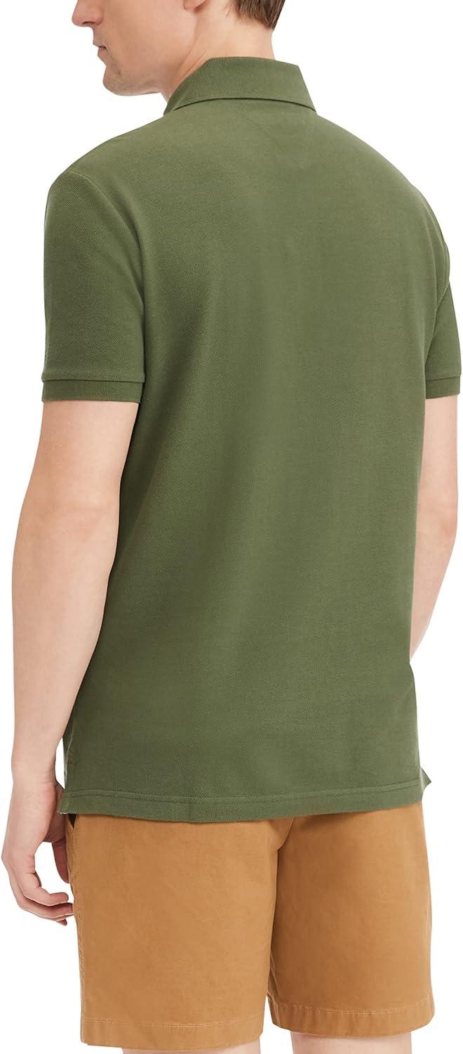 imageTommy Hilfiger Mens Short Sleeve Cotton Pique Polo Shirt in Classic FitThyme