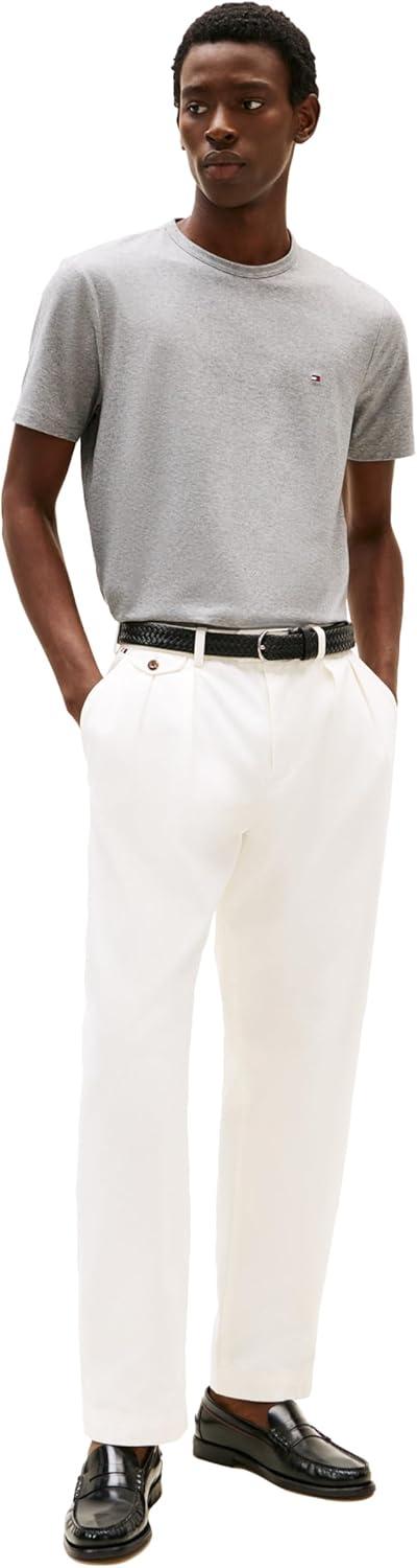 imageTommy Hilfiger Mens Short Sleeve Dry Fit and Moisture Wicking TShirtsMedium Grey Heather
