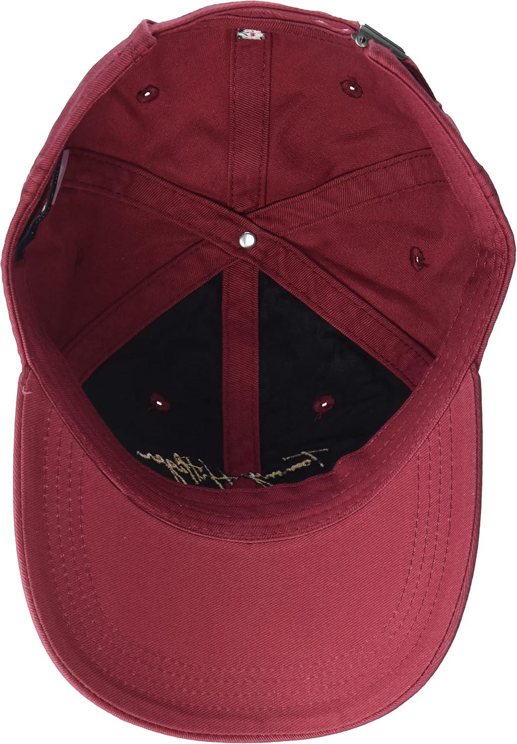imageTommy Hilfiger Mens Signature Adjustable Baseball CapBurnt Russet
