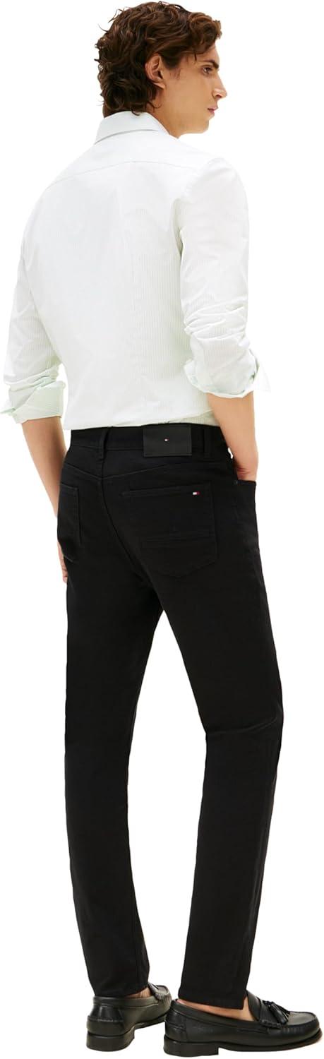 imageTommy Hilfiger Mens Slim Fit Stretch Jeans for MenBlack