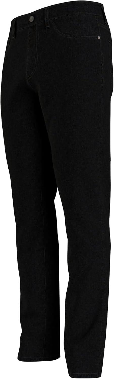 imageTommy Hilfiger Mens Straight Fit Stretch JeansBlack Denim