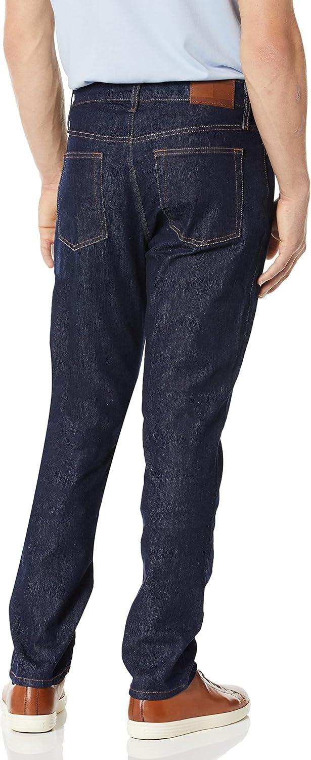 imageTommy Hilfiger Mens Straight Fit Stretch JeansRinse Blue