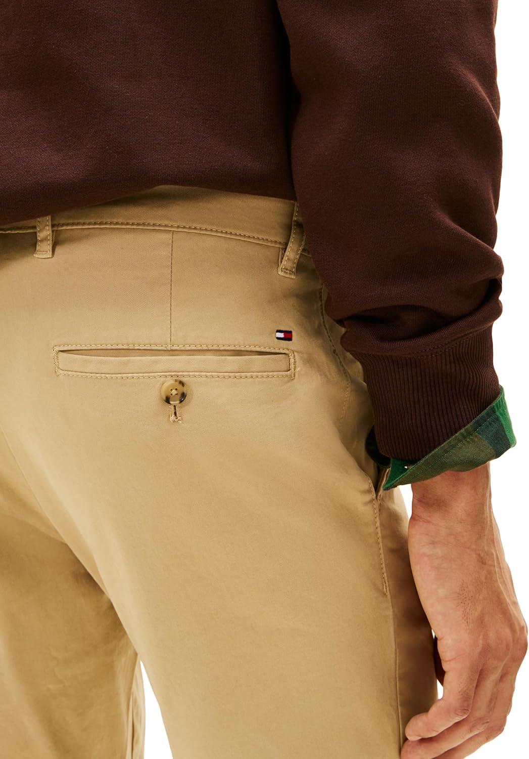 imageTommy Hilfiger Mens Stretch Cotton Chino Pants in Slim FitMallet