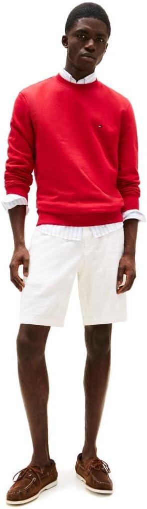 imageTommy Hilfiger Mens Summer Linen Shorts 10 Inch in Relaxed FitIvory Silk