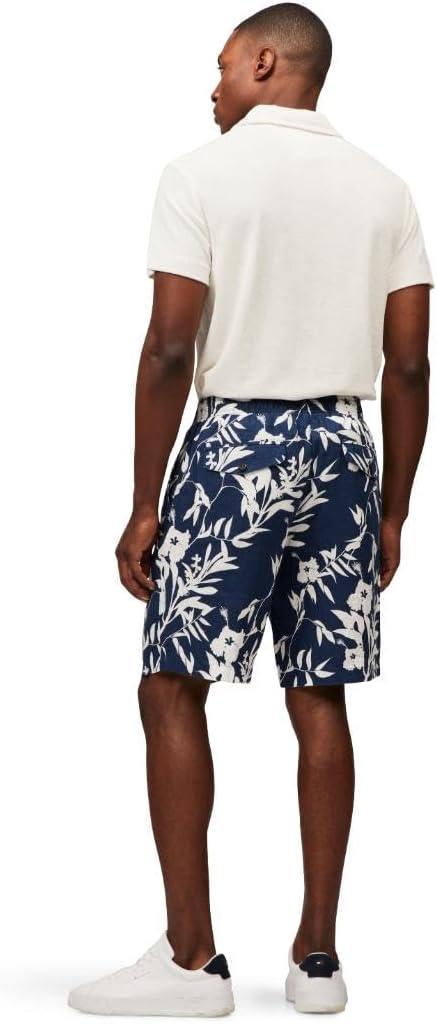 imageTommy Hilfiger Mens Summer Linen Shorts 10 Inch in Relaxed FitNight Sky