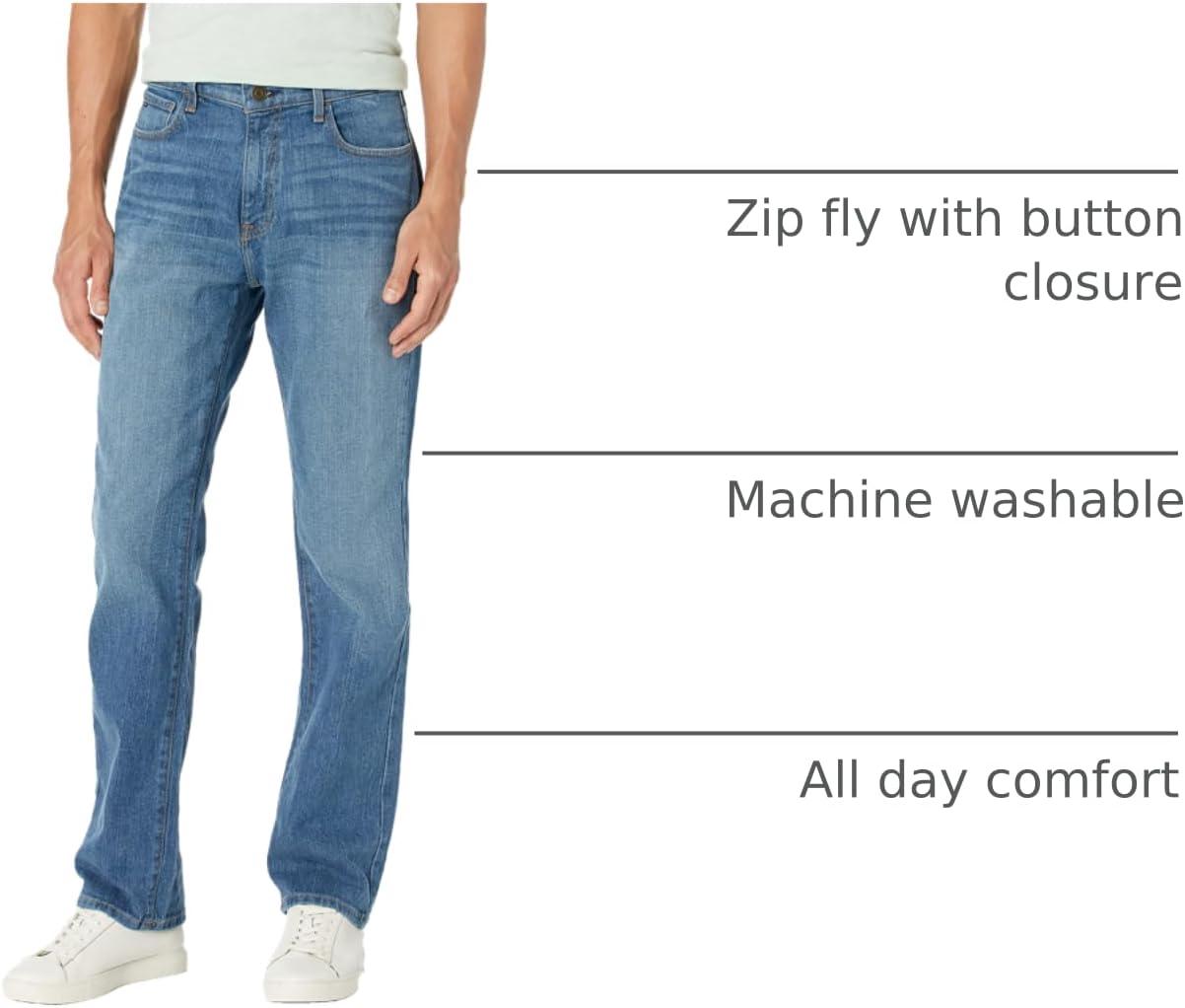imageTommy Hilfiger Mens THD Relaxed Fit JeansMedium Wash