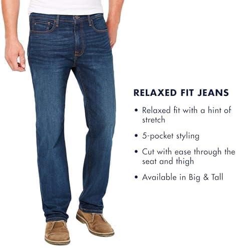imageTommy Hilfiger Mens THD Relaxed Fit JeansRinse