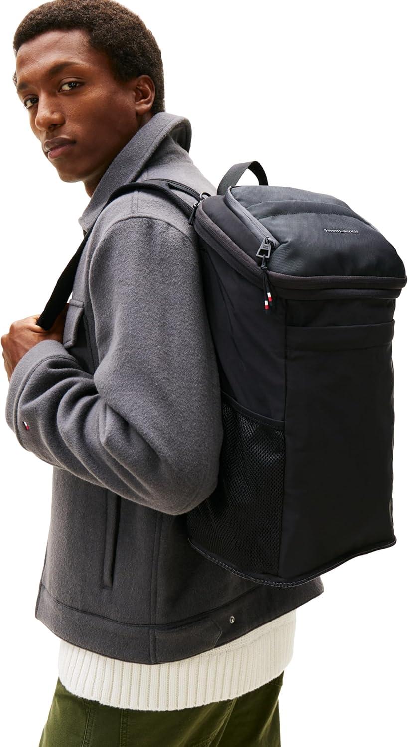 imageTommy Hilfiger Mens Travel Packable BackpackBLACK One SizeBlack
