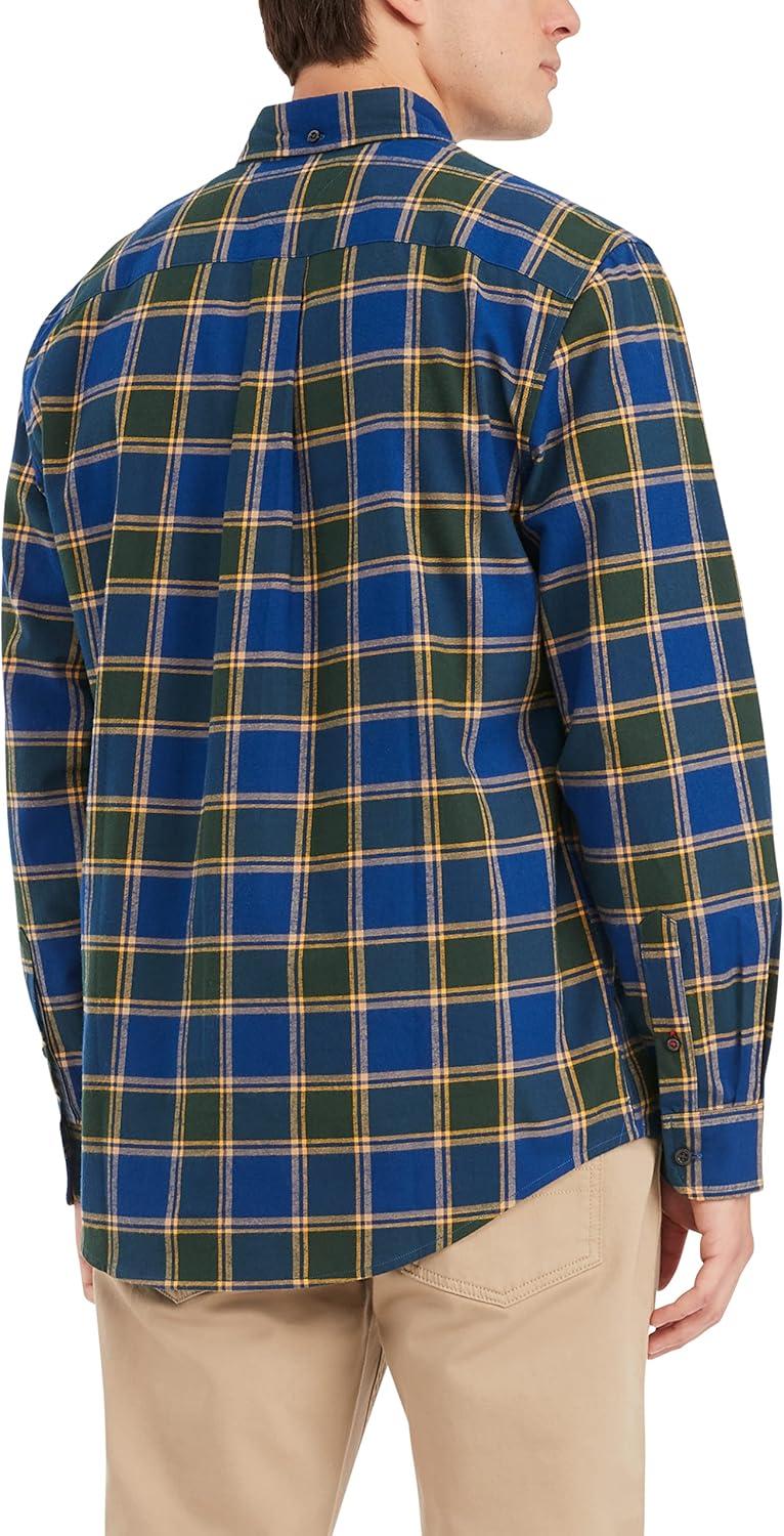 imageTommy Hilfiger Mens Twain Check Stretch Ls CLFHunterNavy