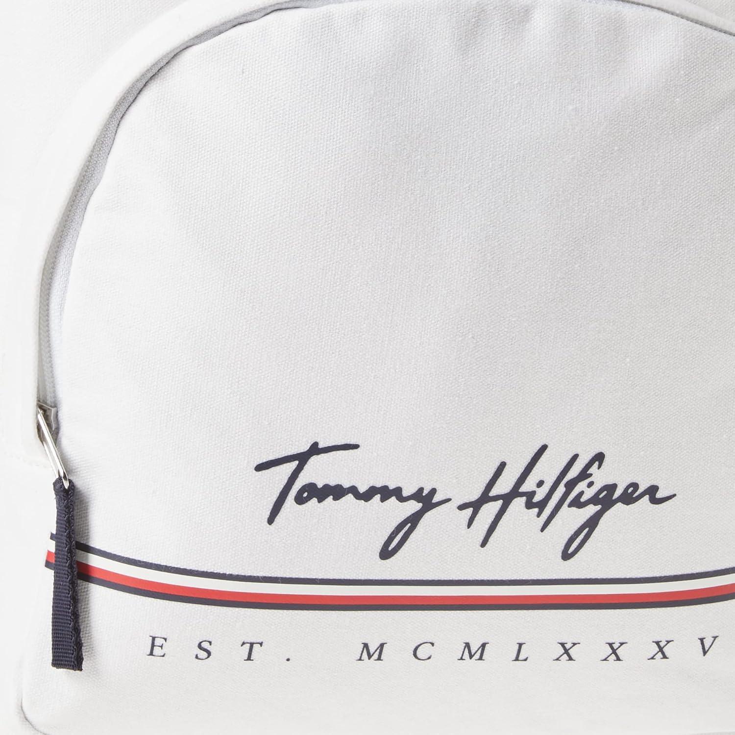 imageTommy Hilfiger Mens York Backpack Sky Captain One SizeBright White