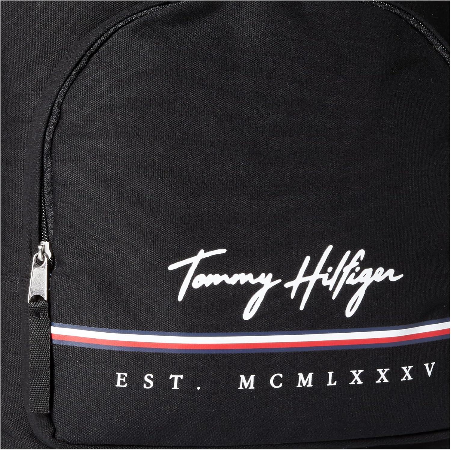imageTommy Hilfiger Mens York Backpack Sky Captain One SizeTh Deep Black