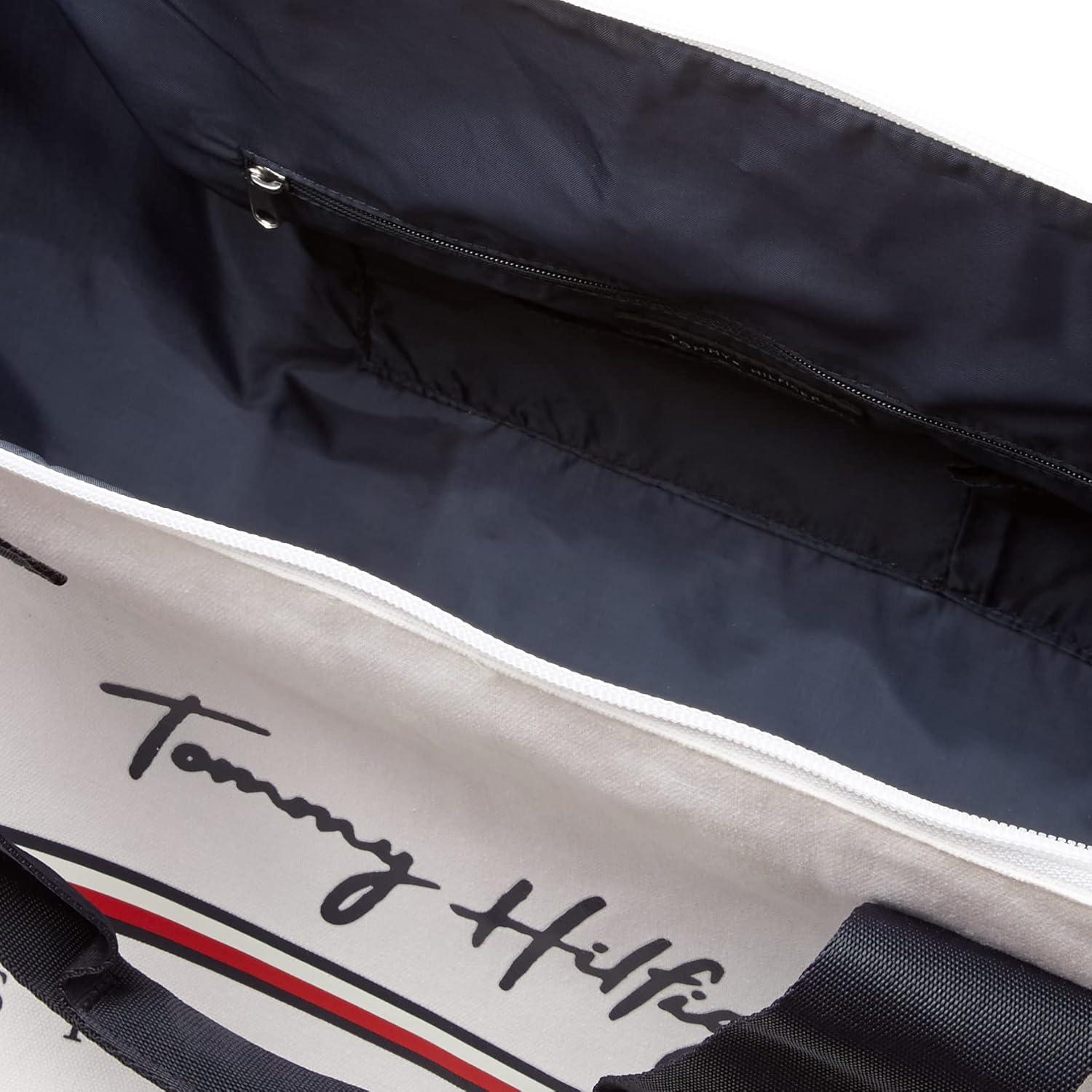 imageTommy Hilfiger Mens York Bag DUFFLE RougeBRIGHT WHITE