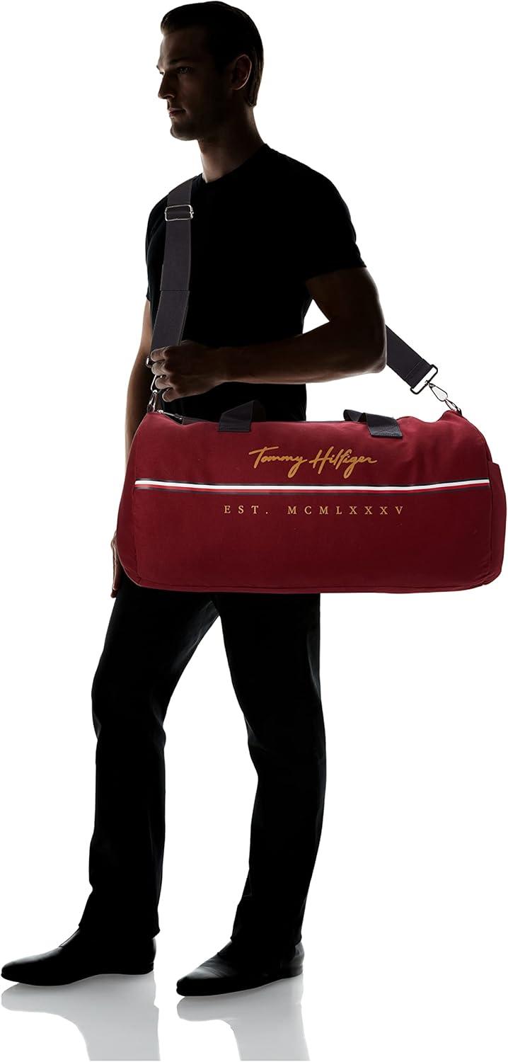 imageTommy Hilfiger Mens York Bag DUFFLE RougeRouge