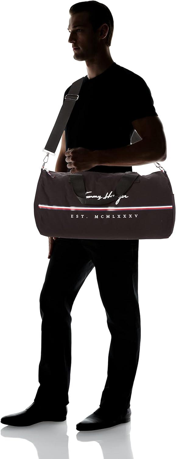 imageTommy Hilfiger Mens York Bag DUFFLE RougeTH DEEP BLACK