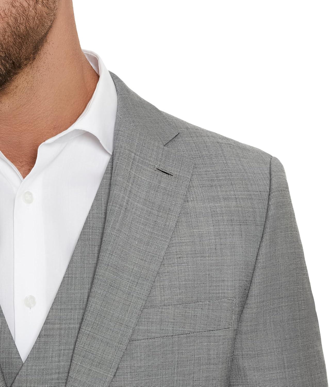 imageTommy Hilfiger TH Flex Modern Fit Suit Separates Jacket BlackWhite 38 Regular