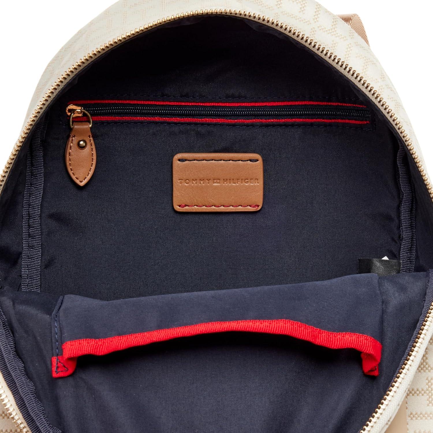 imageTommy Hilfiger Womens Jaden Plus BackpackIvoryClayed Pebble