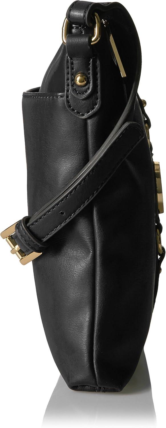 imageTommy Hilfiger Womens Jaden Plus CrossbodyBlack Polyvinyl Chloride