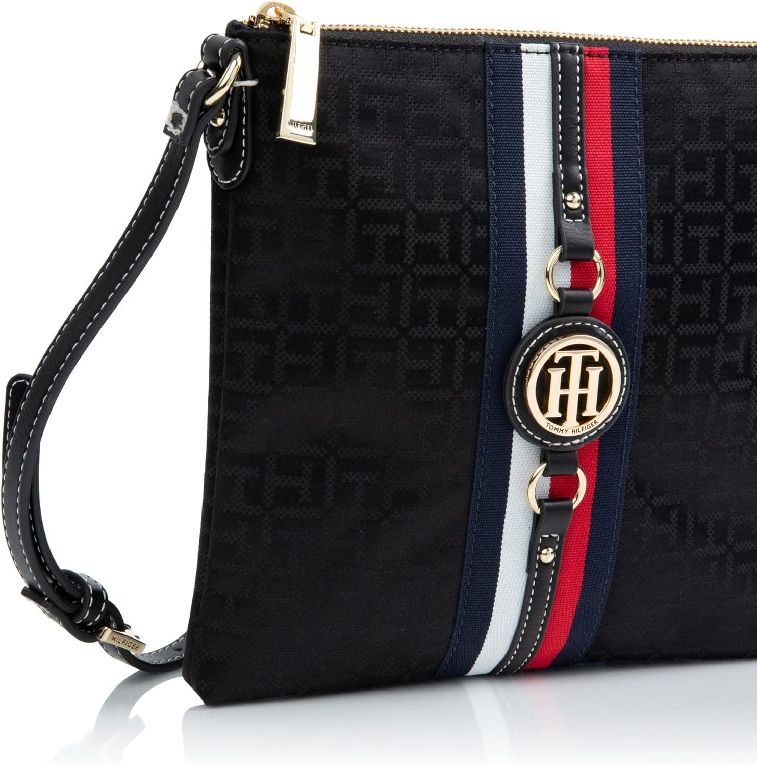 imageTommy Hilfiger Womens Jaden Plus CrossbodyBlack Tonal