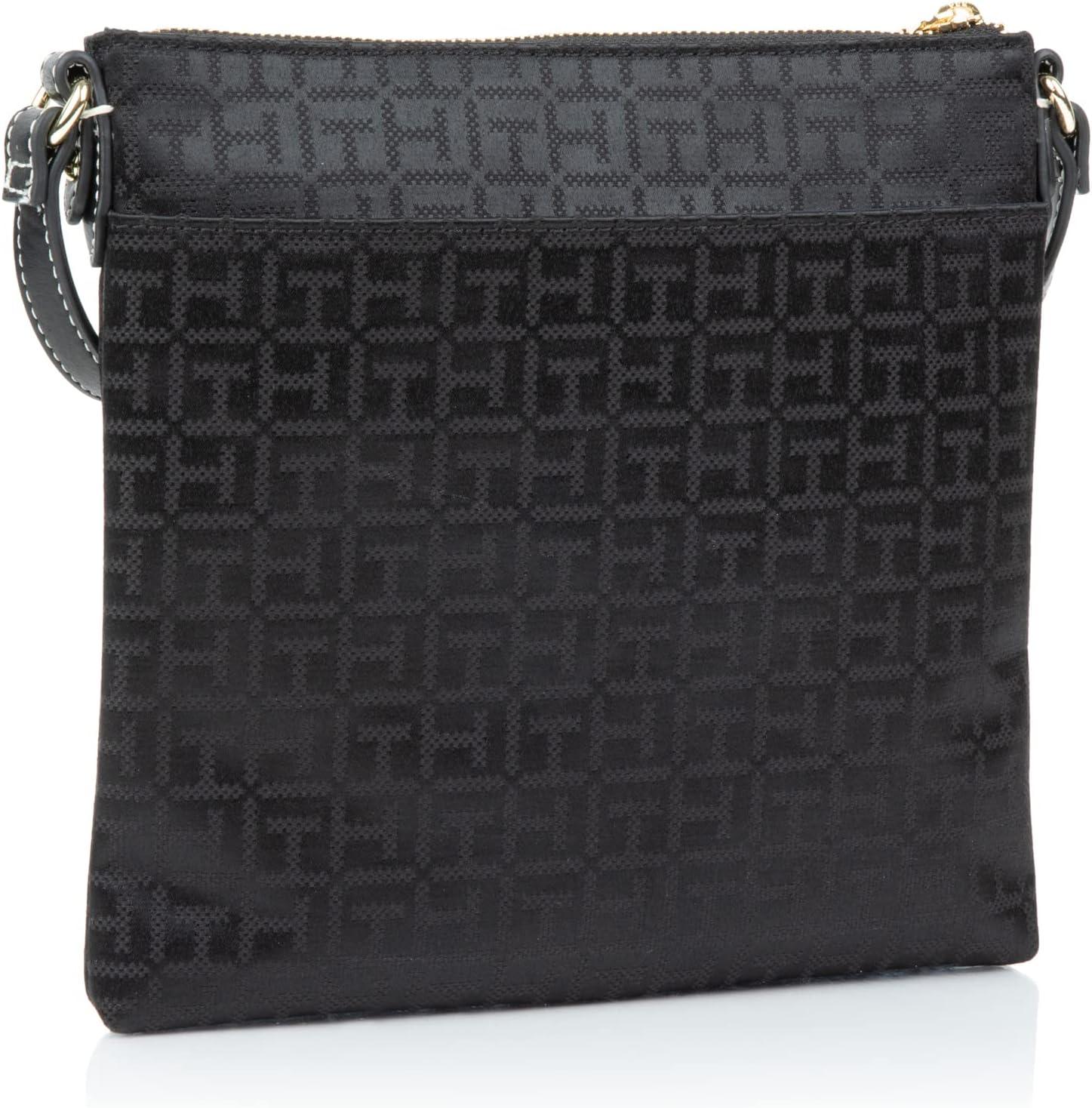 imageTommy Hilfiger Womens Jaden Plus CrossbodyBlack Tonal
