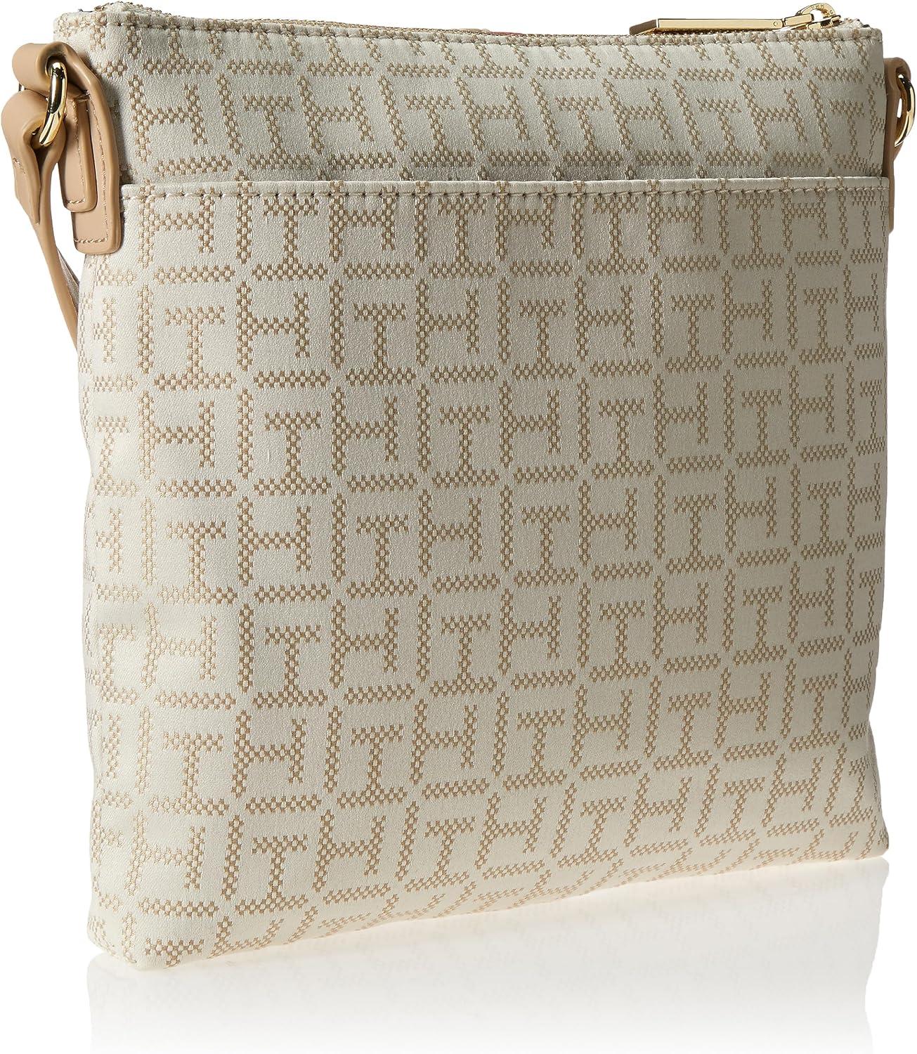 imageTommy Hilfiger Womens Jaden Plus CrossbodyIvoryClayed Pebble