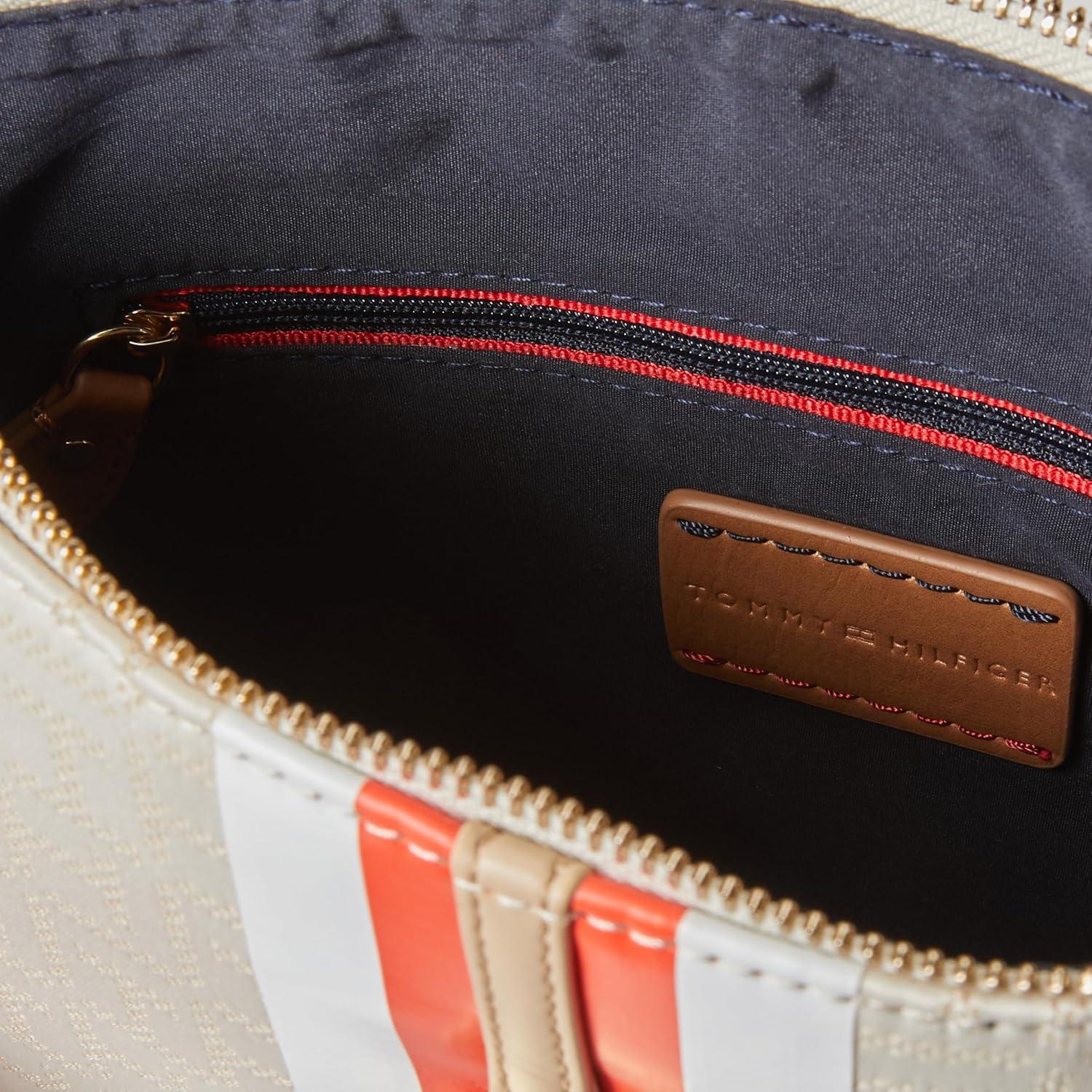 imageTommy Hilfiger Womens Jaden Plus CrossbodyIvoryClayed Pebble